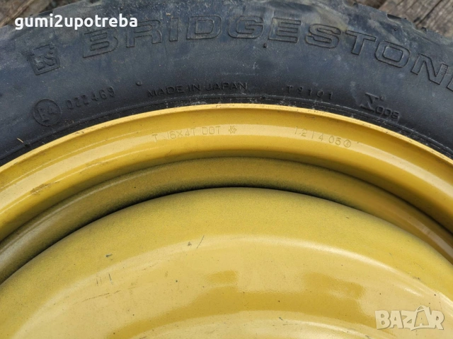 135/80/16 Резервна Джанта Патерица 5х100 Subaru BRZ Legacy Toyota GT86, снимка 4 - Гуми и джанти - 54555010
