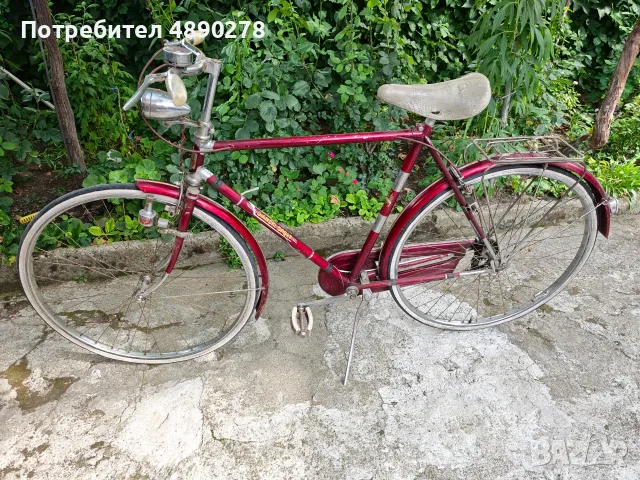 Ретро велосипед Bianchi Sport 1950г перфектно състояние , снимка 2 - Велосипеди - 55341077