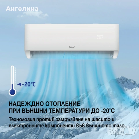Климатик Инверторен DIPLOMAT DAC-180CAN, снимка 4 - Климатици - 54629347