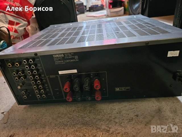 Усилвател Yamaha AX-750, снимка 5 - Ресийвъри, усилватели, смесителни пултове - 54877203
