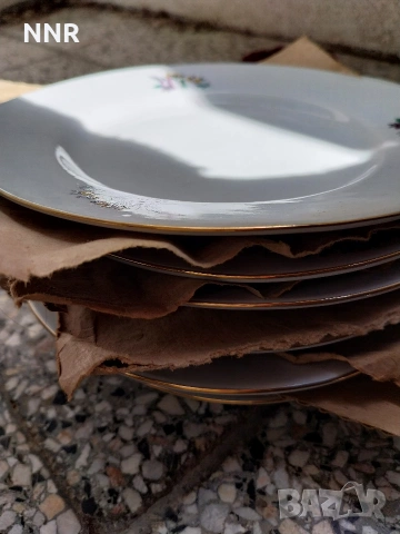 Тортен сервиз - порцелан, снимка 4 - Сервизи - 54302936