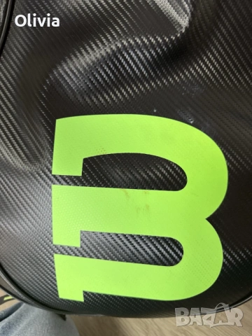 Тенис сак Tennis / Раница Wilson Elite 15 Exclusive  Падел, Padel – Употребяван, снимка 2 - Тенис - 54763480