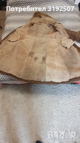 Кожено дамско палто , снимка 3 - Палта, манта - 54012862