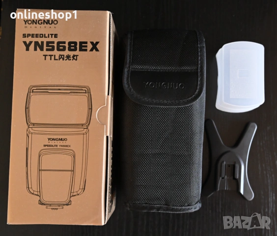 Светкавица Yongnuo Speedlite YN568EX за Nikon (i-TTL, HSS), снимка 8 - Светкавици, студийно осветление - 54866031