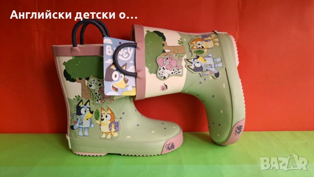 Английски детски гумени ботуши 
