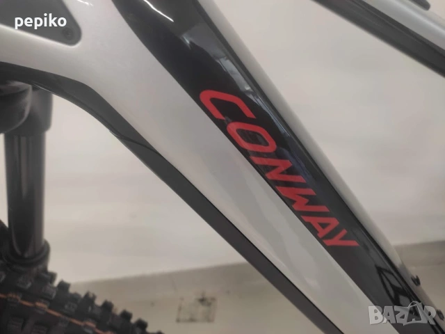 Продавам колела внос от Германия планински карбонов електрически велосипед CONWAY XYRON 29 цола 60 с, снимка 5 - Велосипеди - 54164164