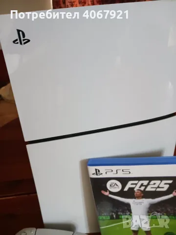 Playstation 5 Slim Disc Edition 1 TB Bundle + Dual Sense + EA Sports FC 25 & FC26, снимка 7 - PlayStation конзоли - 55675764