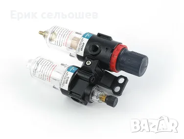 HearkenFlow AFC2000 – Пневматичен въздушен филтър с регулатор на налягането и влагоуловител 1/4", снимка 3 - Хидравлични и пневматични чукове - 55470958