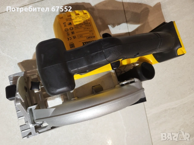 Акумулаторен циркуляр DeWalt DCS391. Само тяло. 105€ (цената е крайна!), снимка 5 - Други инструменти - 54775034