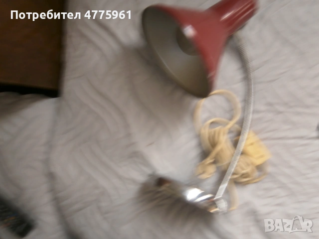 Винтидж настолна лампа, снимка 3 - Настолни лампи - 54363316
