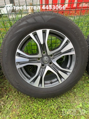Джанти за Toyota RAV4 , снимка 2 - Аксесоари и консумативи - 54906322