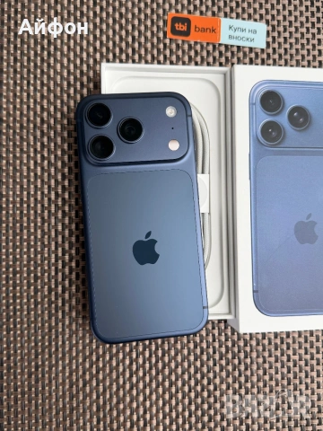 *ЛИЗИНГ* iPhone 17 Pro 256Gb Deep Blue ГАРАНЦИЯ, снимка 3 - Apple iPhone - 55119602