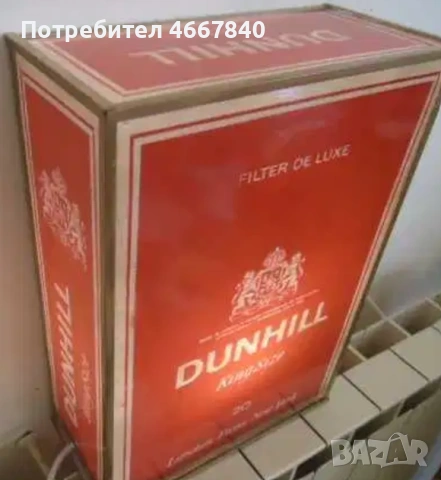 DUNHILL, CAMEL  рекламна кутия