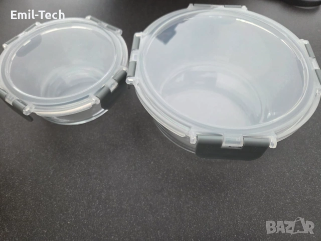 Пасатор Bonsenkitchen 4-в-1 1000W + стъклени кутии подарък, снимка 15 - Чопъри и пасатори - 54595037