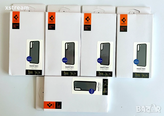 5  Бр Оригинален SPIGEN Кейс / Калъф за Samsung Galaxy S22+ 