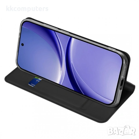 DUX DUCIS Skin Pro Кожен Калъф за Xiaomi Redmi Turbo 5 5G / Poco X8 Pro 5G - Слот за карта, Стойка, , снимка 7 - Калъфи, кейсове - 54124874