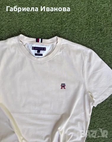 Мъжка тениска Tommy Hilfiger 100% памук , снимка 3 - Тениски - 55499339