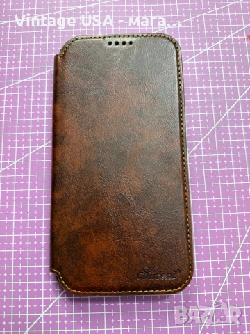 Кафяв калъф / кейс за IPhone 16 Pro Max