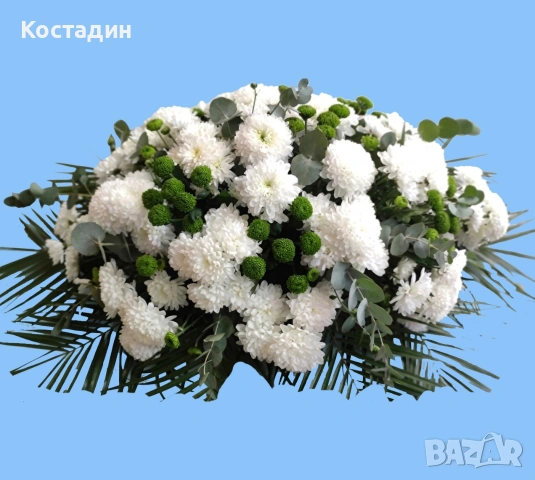 Венци и аранжировки от естествени цветя , снимка 13 - Траурни и погребални услуги - 54409470