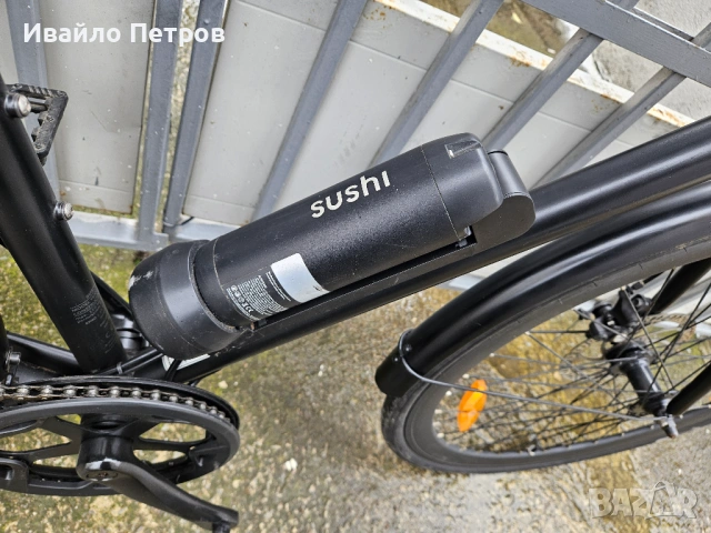 Електрически велосипед 28 цола SUSHI-шест месеца гаранция, снимка 6 - Велосипеди - 54066298
