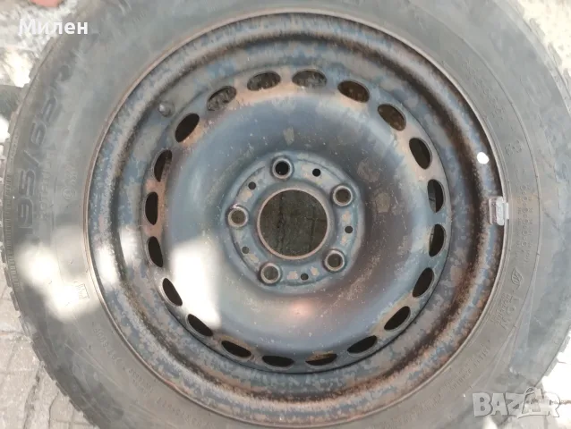 Оригинални железни джанти за BMW 15" 5x120 – 4 бр., снимка 7 - Гуми и джанти - 52181299