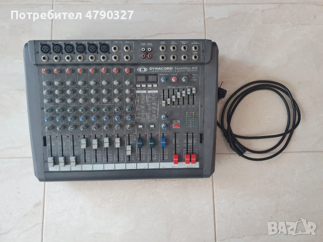 Пауър-миксер DYNACORD  Power Mate 600, снимка 2 - Друга електроника - 54125415