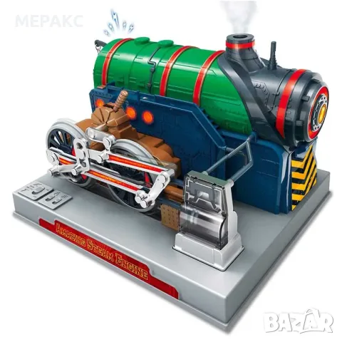 STEM комплект - Двигател на парен локомотив, снимка 3 - Образователни игри - 55625627