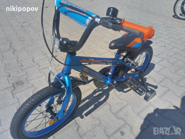 X Детски велосипед 16" MONSTER син, снимка 10 - Велосипеди - 54395129