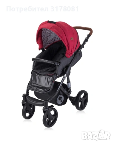 Бебешка количка Lorelli Rimini 2 в 1, снимка 3 - Детски колички - 54912146