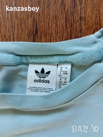 Adidas Originals t-shirt - дамска тениска р-р UK12 M/L, снимка 5 - Тениски - 55348849