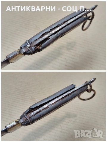 Стар Немски Масат, Точило За Ножове F. DICKI. / НОМЕР 1781., снимка 10 - Антикварни и старинни предмети - 54001993