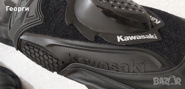 Кожен мото екип Kawasaki S/M, снимка 6 - Аксесоари и консумативи - 54715632
