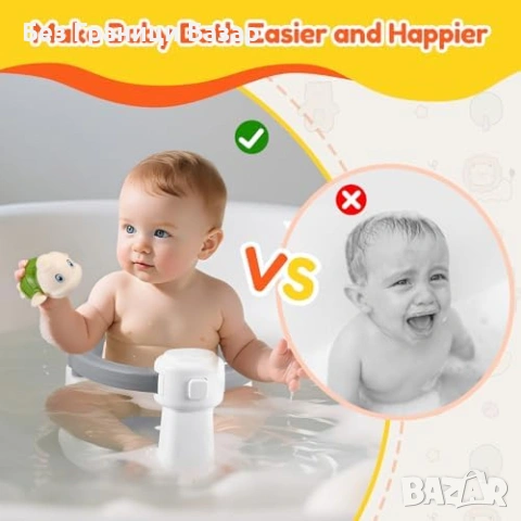 Нова седалка Бебешко столче за баня с вендузи ергономичен дизайн играчки 6-15 месеца, снимка 3 - За банята - 54100360