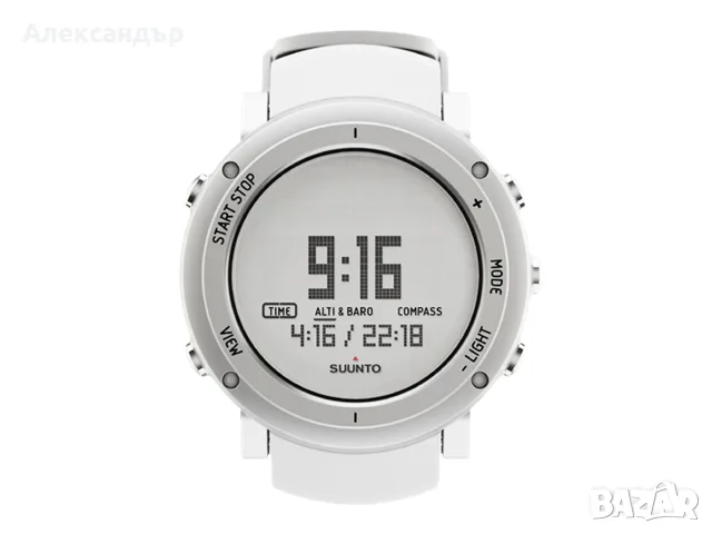 Suunto Core Alu Pure White - Алтимитър, Барометър, Компас