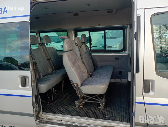 Форд транзит пътнически 8+1 2.2TDCI, снимка 9 - Бусове и автобуси - 54231247