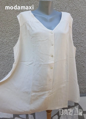 3XL/4XL  Нов топ/риза   Kiabi , снимка 4 - Туники - 55269881