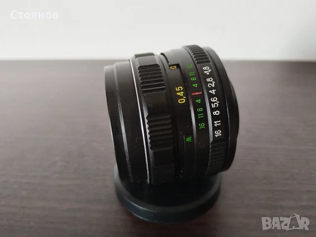 Обектив МС ГЕЛИОС / HELIOS -77М-4 50mm 1:1.8 ЗЕНИТ , снимка 13 - Обективи и филтри - 55327091