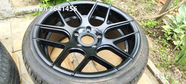 Haxer 17" 4x9J 5x120 72.6, снимка 7 - Гуми и джанти - 54737289