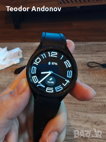Samsung Galaxy Watch 6 classic 43mm Bluetooth , снимка 6 - Смарт гривни - 54543552