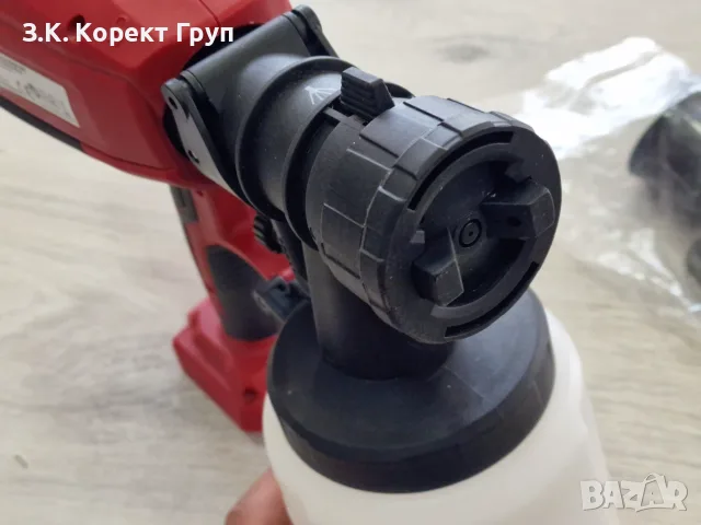 Акумулаторен пистолет за боя с вграден компресор Raider RDP-CSGC20 Solo, R20, 20 V, 1.5-2.5 мм, 1 л, снимка 8 - Други инструменти - 55322781