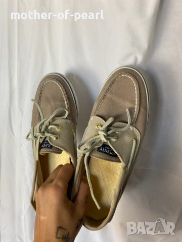 Оригинални дамски палубни обувки Sperry Bahama (Canvas Boat Shoes) – Номер 41, снимка 3 - Други - 55286705