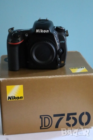 Продавам Nikon D750 тяло, снимка 2 - Фотоапарати - 54711837
