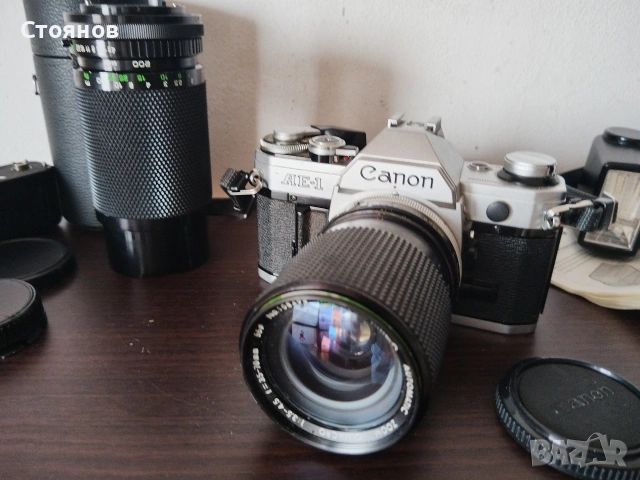 Canon AE-1 Japan, снимка 5 - Фотоапарати - 54579055