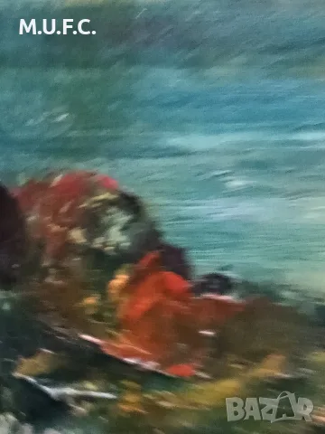 Картина масло 1989 подпис , снимка 12 - Антикварни и старинни предмети - 55638062