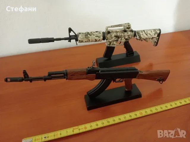 Макети точни копия. Миниатюрна щурмова пушка