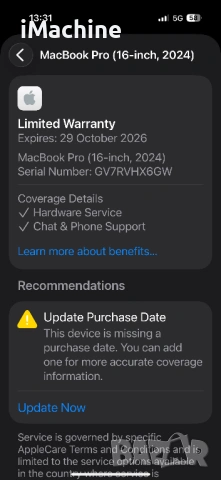 MacBook Pro 16" M4 MAX 16-CPU, 40-GPU, 48GB RAM, 1TB SSD/В ГАРАНЦИЯ, снимка 9 - Лаптопи за работа - 53972833