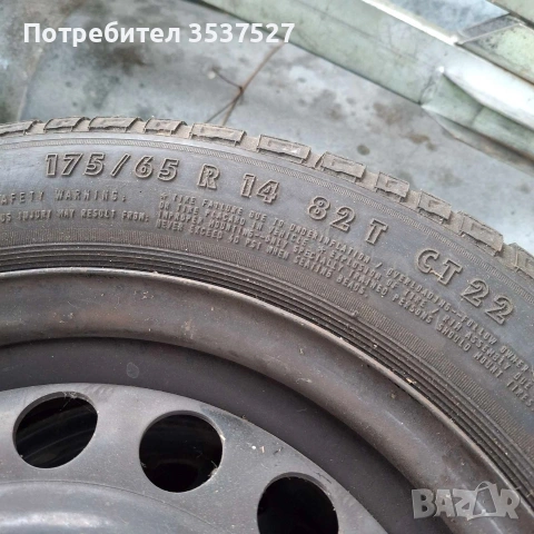 4 бр гуми с джанти за опел, снимка 3 - Гуми и джанти - 54519240
