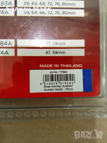 Колелета,колела за ролери / хокей BASE Sudden Death Outdoor – 72mm / 84A (Комплект 4 бр.), снимка 4 - Ролери, кънки - 55628937