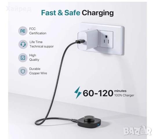 Станция за зареждане на Oura Ring Gen 4 с USB-C размер 9, снимка 6 - Смарт гривни - 55137132