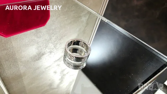 CARTIER Love Unlimited White Gold Дамски Пръстен, снимка 10 - Пръстени - 55703089